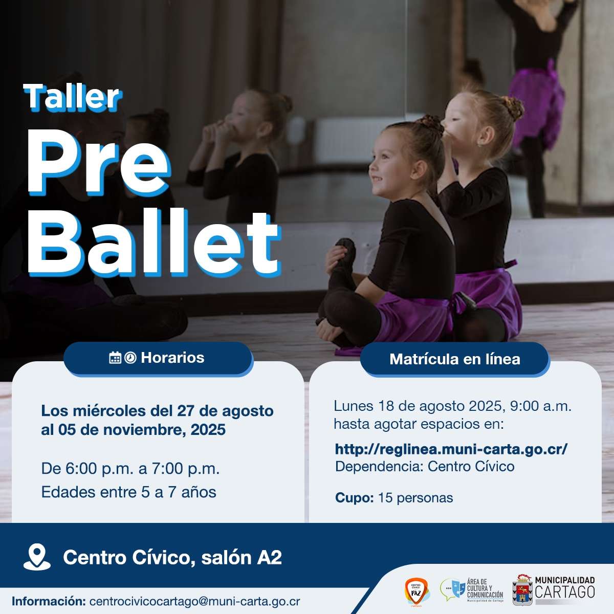 Taller de pre ballet