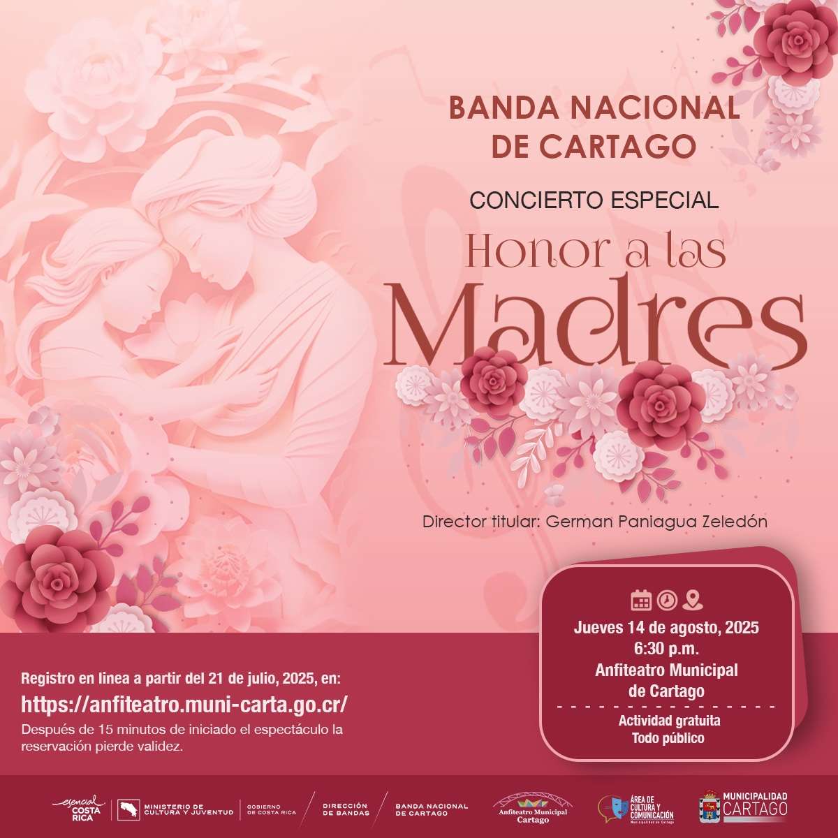 Concierto en "Honor a las Madres"