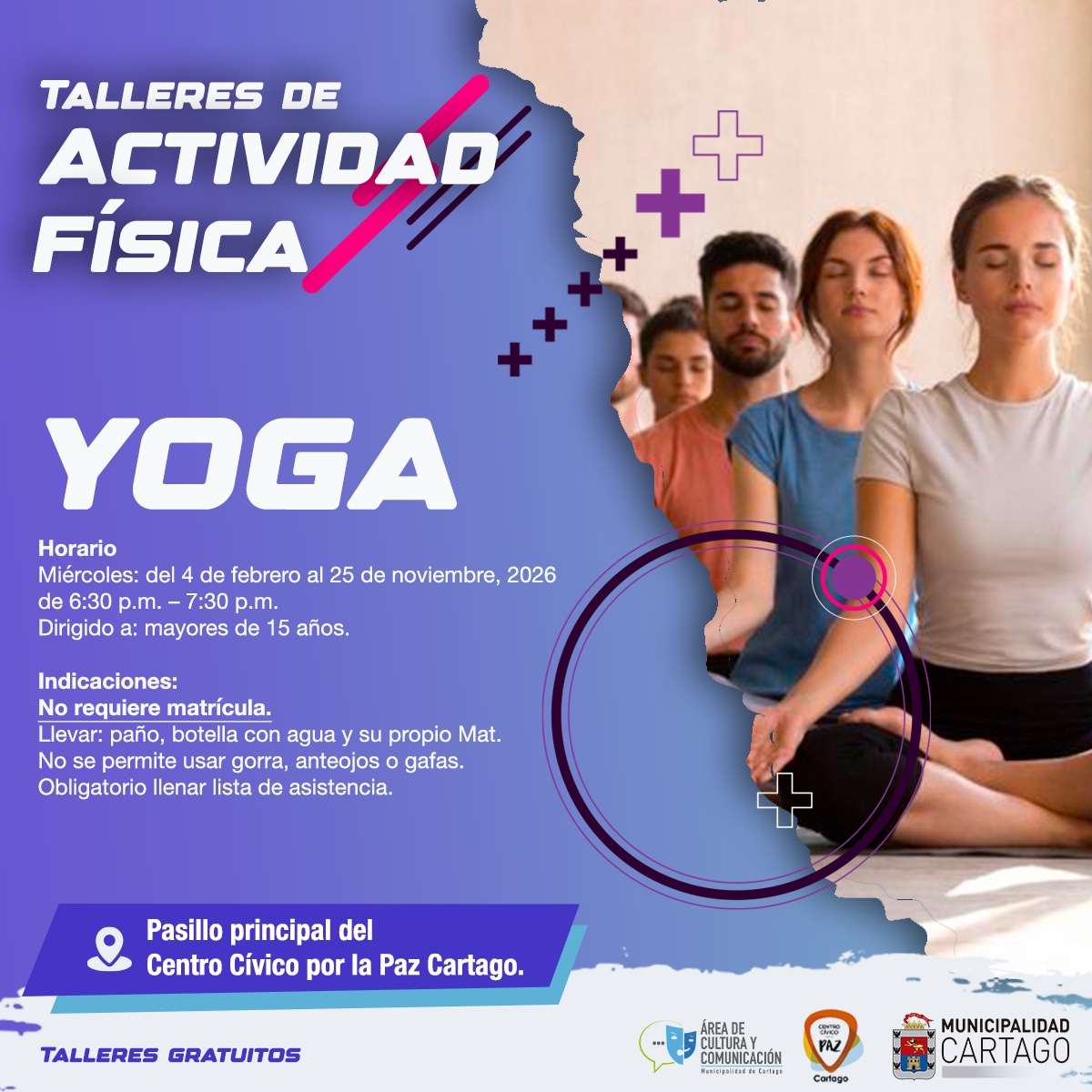 Taller de yoga