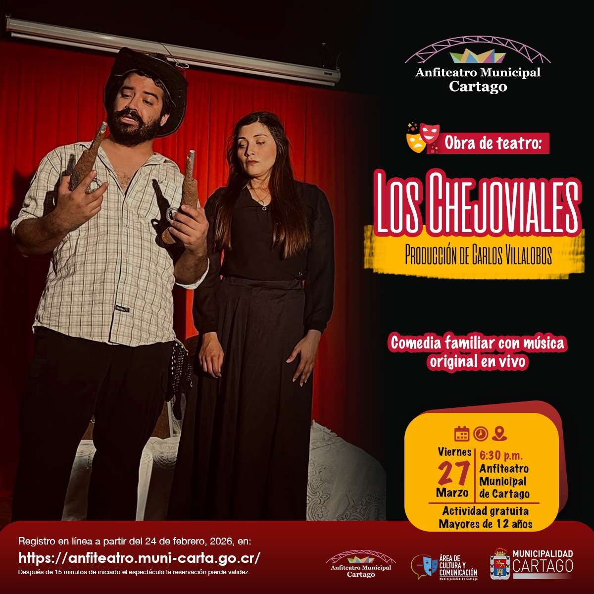 Obra de Teatro: Los Chejoviales