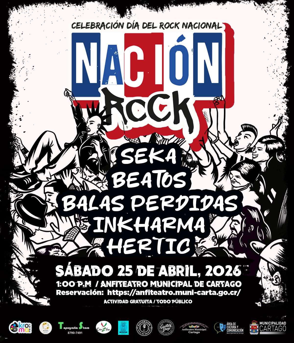 Celebración Día del Rock Nacional